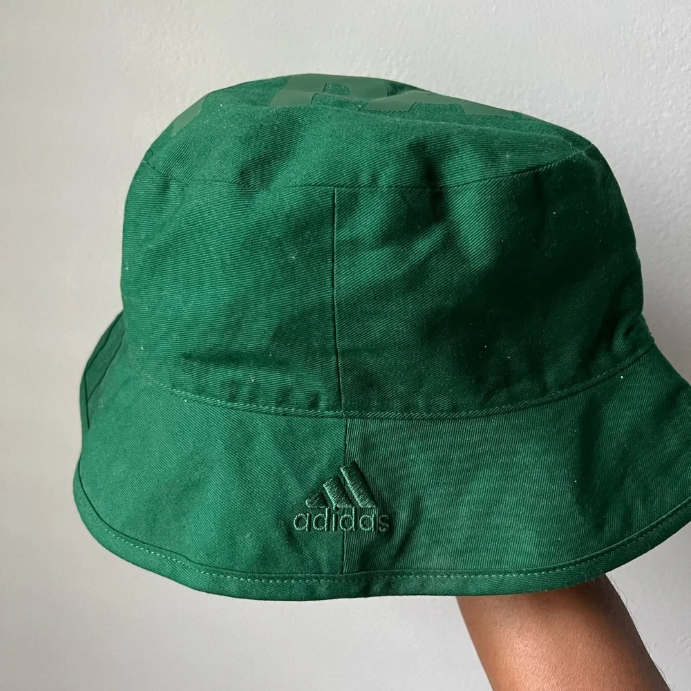 IVY PARK Dark Green Bucket Hat with Logo